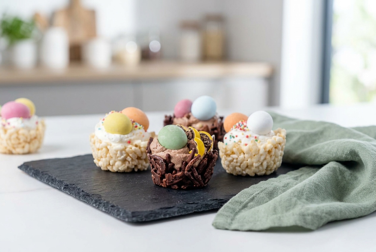 Nidi di Cioccolato con ovetti