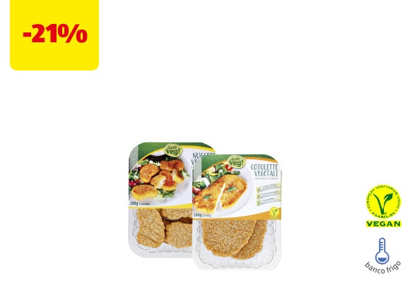JUST VEG! Nuggets/cotolette vegani