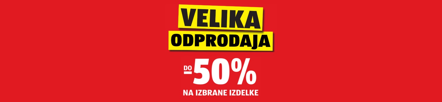 velika odprodaja