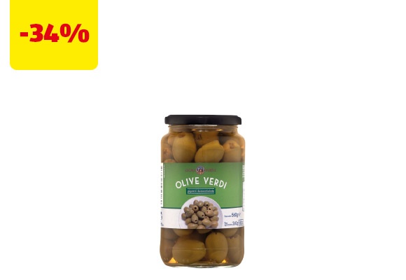 CUCINA NOBILE Olive verdi giganti denocciolate