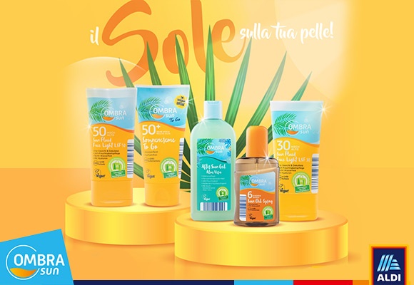 Ombra Sun di ALDI, alleata per l'estate: extra protezione e idratazione