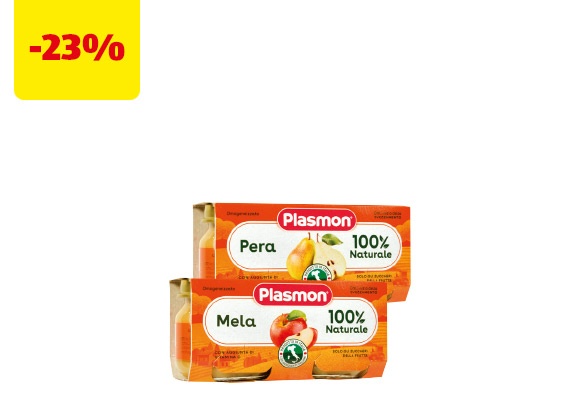PLASMON Omogeneizzato frutta