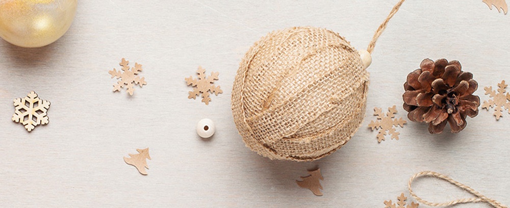 Palline di Natale fai da te