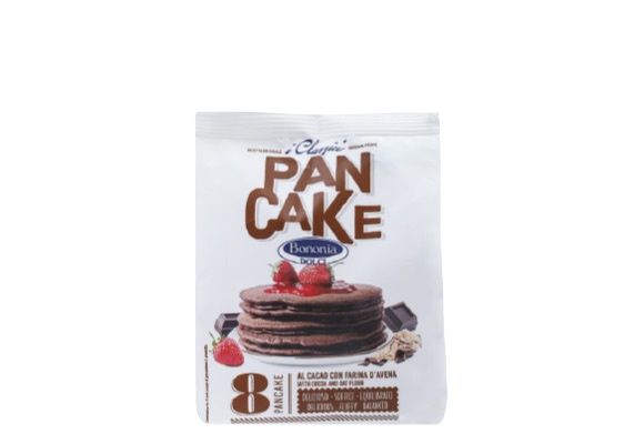 BONONIA DOLCI Pancake al cacao con farina d’avena