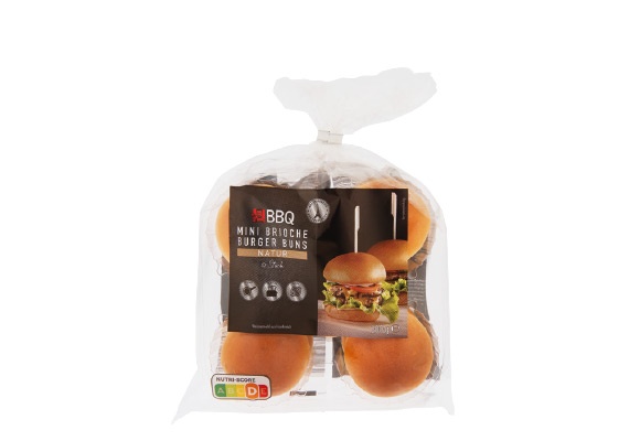 BBQ Panini morbidi per burger mini