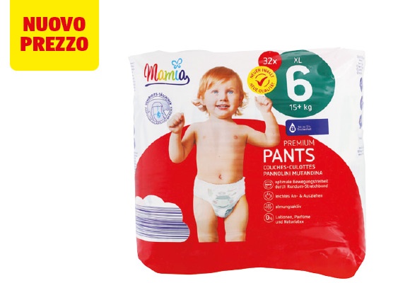 MAMIA Pannolini mutandina taglia 6