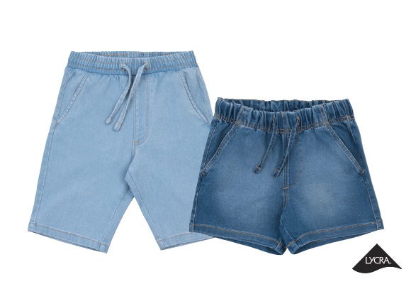 L&D Pantaloncini jeans per bambini
