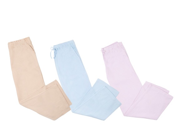 UP2FASHION WOMEN Pantaloni da donna in mussola