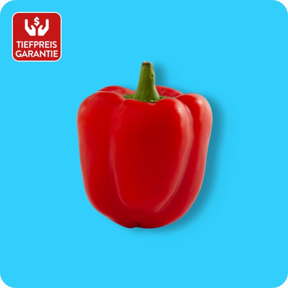 Paprika, rot