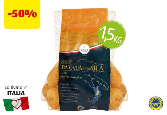 REGIONE CHE VAI Patate gialle della Sila IGP 1,5 kg