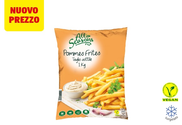ALL SEASONS Patatine fritte
