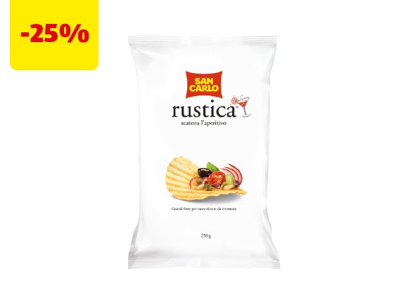 SAN CARLO Patatine la rustica