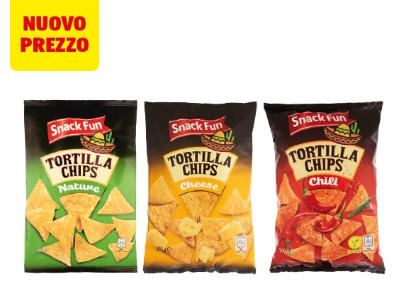 SNACK FUN Patatine Tortilla