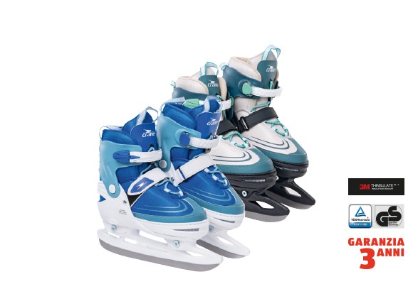 CRANE Pattini da ghiaccio per bambini