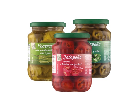 KING΄S CROWN Peperoni piccanti misti