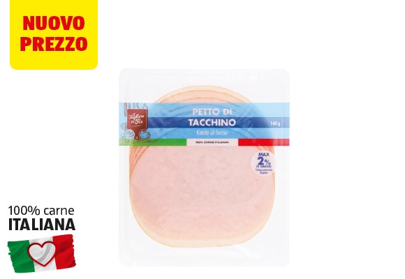 IL TAGLIERE DEL RE Petto di tacchino arrosto