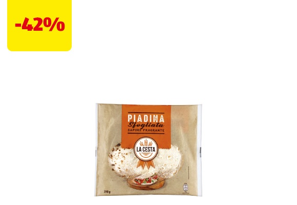 LA CESTA Piadina sfogliata