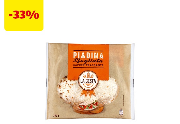 LA CESTA Piadina sfogliata