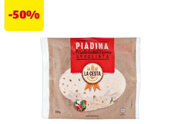 LA CESTA Piadina arrotolabilissima