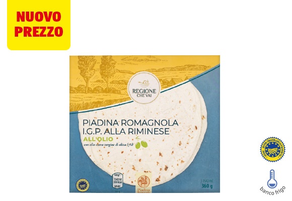 REGIONE CHE VAI Piadina romagnola IGP alla riminese