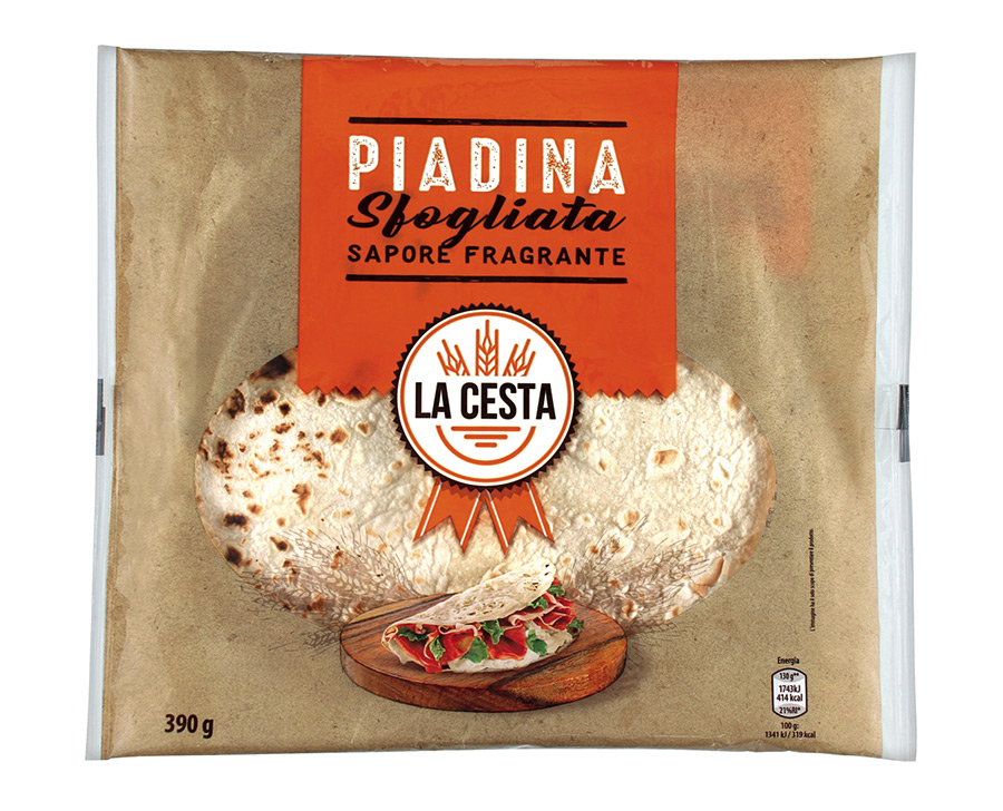Piadina sfogliata 390 g