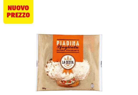 LA CESTA Piadina sfogliata