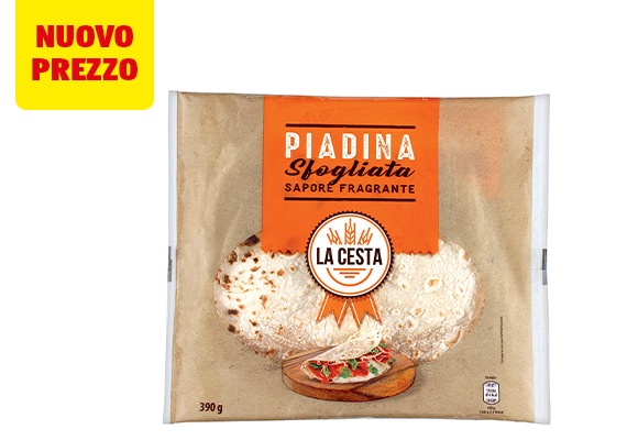 LA CESTA Piadina sfogliata