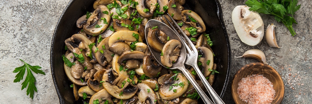 Herzhafte Pilzpfanne