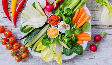 Pinzimonio con salse