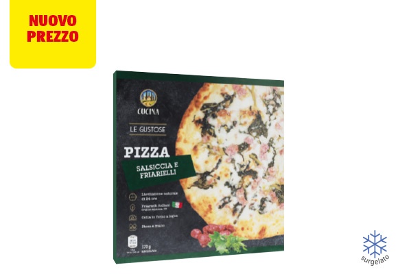 CUCINA Pizza salsiccia e friarielli