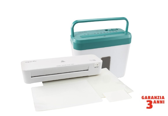 EXPERTIZ Plastificatrice/distruggi documenti