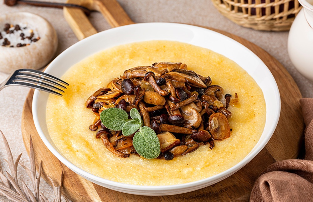 Polenta e funghi