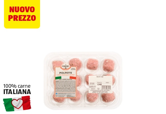 IL PODERE Polpette di tacchino, pollo e suino