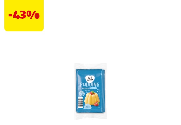 BACK FAMILY Preparato per budino alla vaniglia