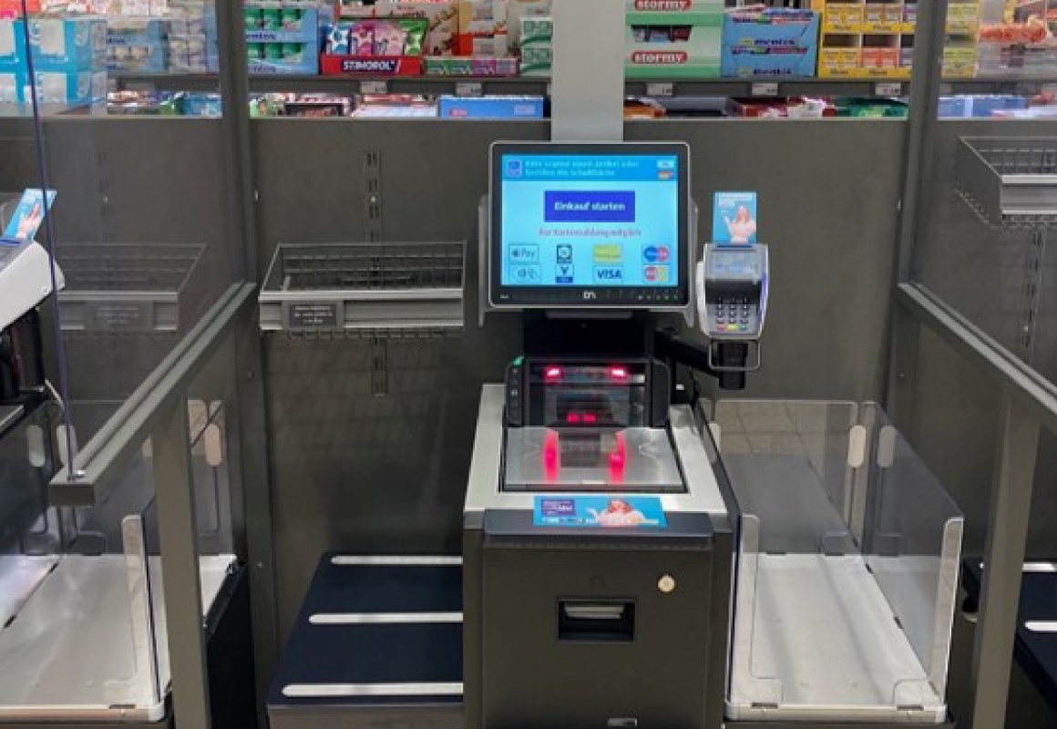 ALDI SUISSE testa le casse self-checkout