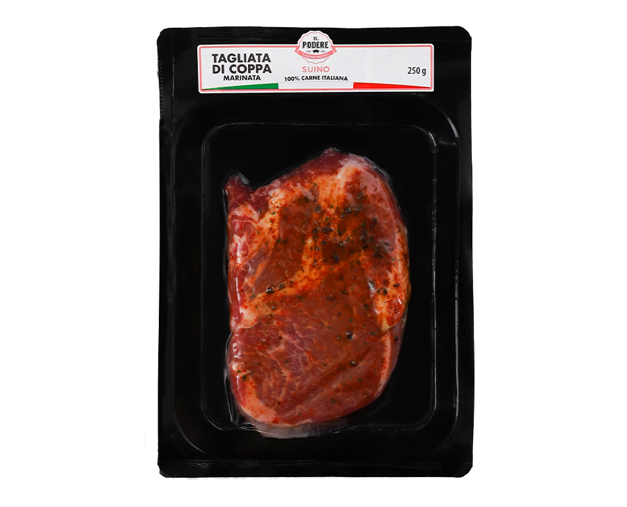 Tagliata di coppa marinata 250 g