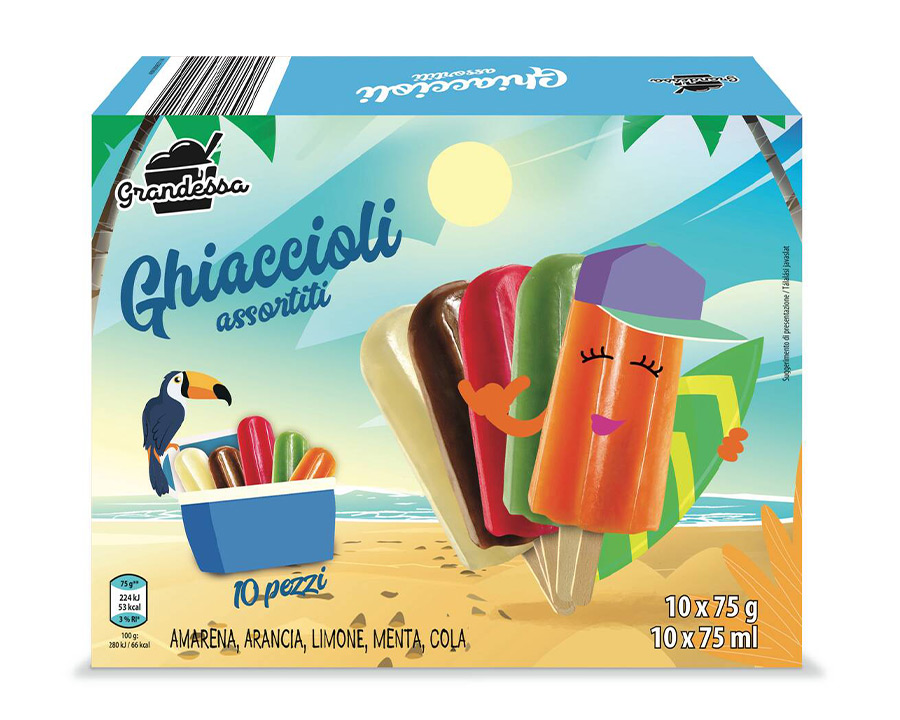 Ghiaccioli assortiti Grandessa