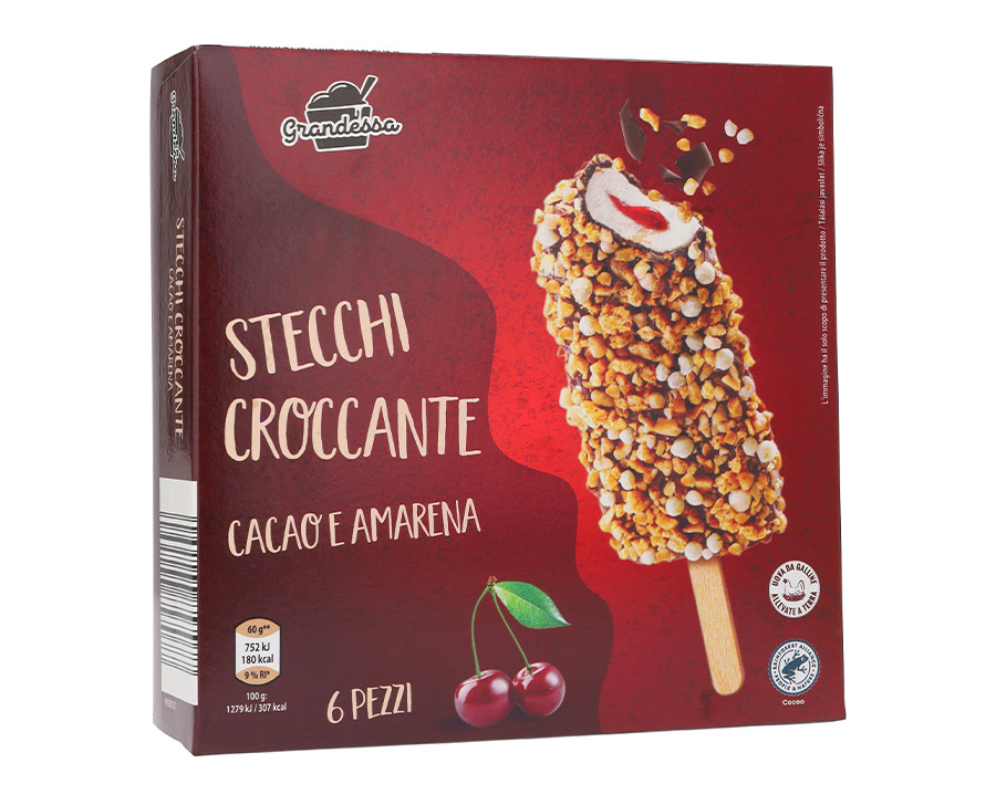 Stecchi croccante amarena Grandessa