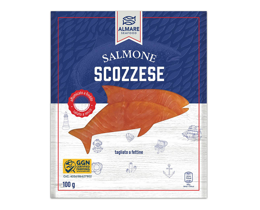 Salmone scozzese affumicato 100 g