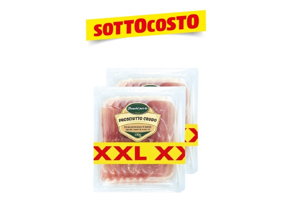 FRESCHI PER TE Prosciutto crudo 9 mesi XXL