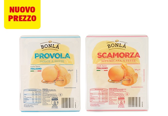BONLÀ Provola e scamorza a fette