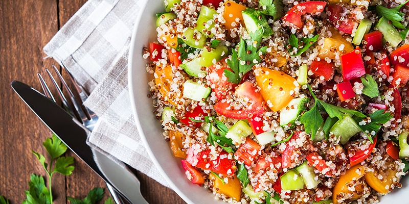 Quinoa con verdure
