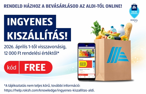ALDI Roksh online bevásárlás