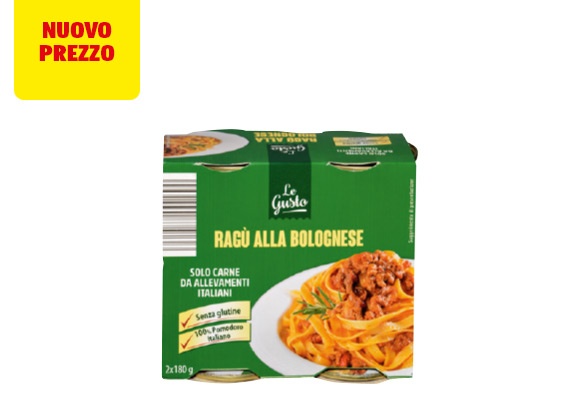 LE GUSTO Ragù alla bolognese