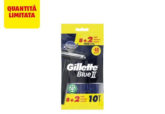 GILLETTE Rasoio usa e getta Blue II