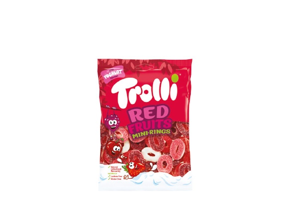 TROLLI Red fruits mini rings