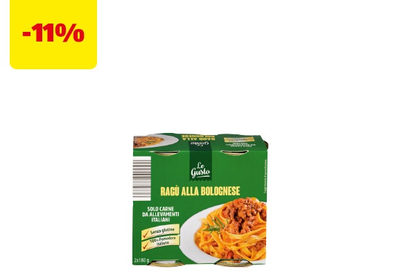 LE GUSTO Ragù alla bolognese