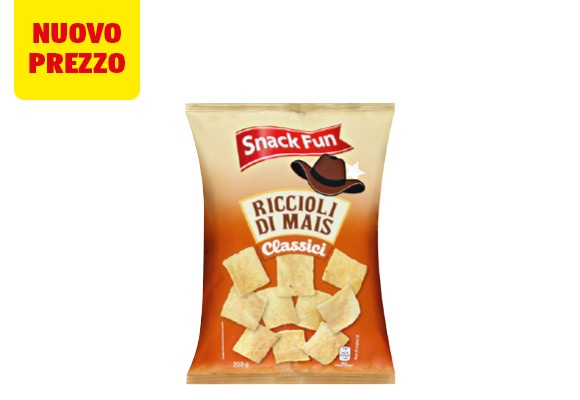 SNACK FUN Riccioli di mais