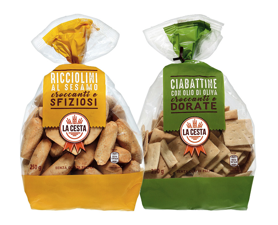 Ricciolini al sesamo/Ciabattine 250 g