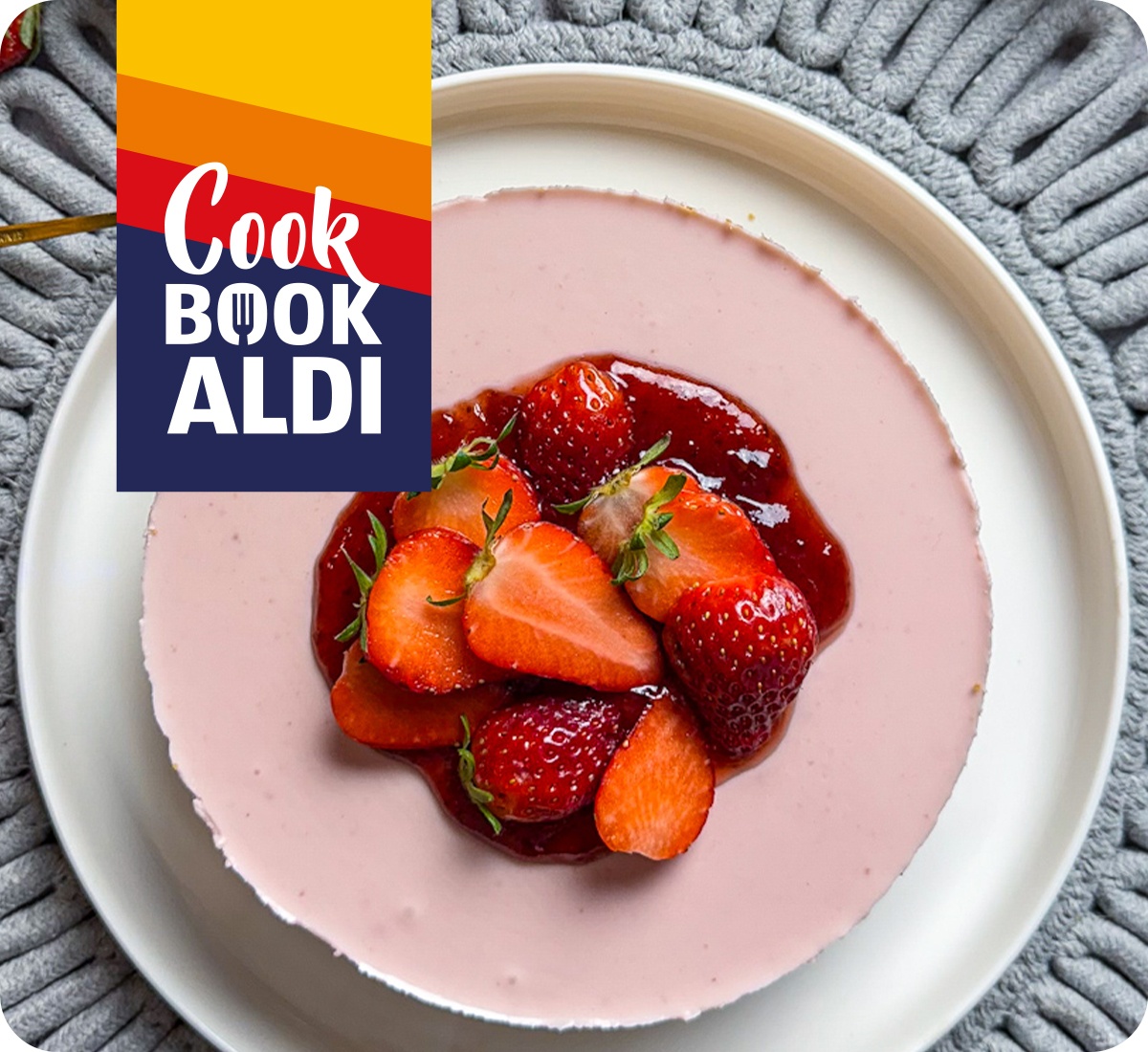 Cheesecake fredda alle fragolei